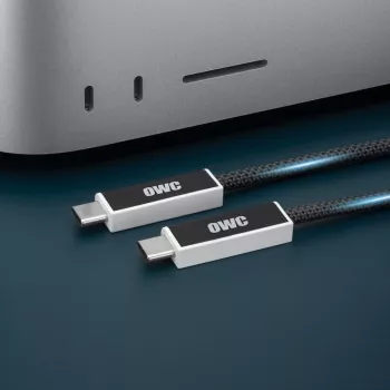 OWC Active Optical USB4 USB-C kábel 3m (10ft) - 40Gbps, 100W, fekete