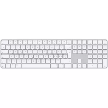 Apple Magic Keyboard Touch ID-val és numerikus billentyűzettel - ezüst - US-angol