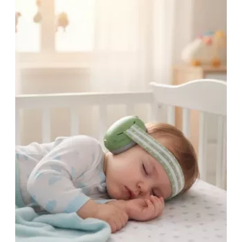 Momini Kids zajcsökkentő fülvédő Mimi zöld