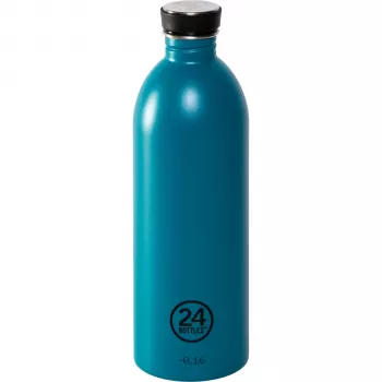 24Bottles Atlantic Bay 1000 ml rozsdamentes acél vízpalack - kék - fitnesz túrázás sport