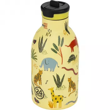 24Bottles Kids Jungle Friends szigetelt palack 330 ml