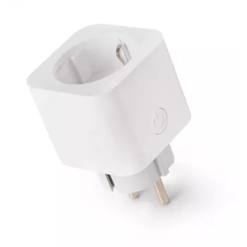 ENTAC WiFi okos dugalj energiafigyeléssel fehér