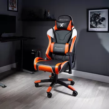 X Rocker Agility eSports gamer szék - fekete/narancssárga