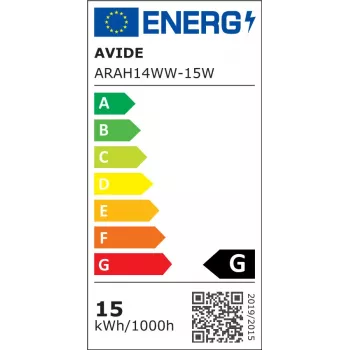 Avide sütőlámpa 300°C 90lm 15W E14 meleg fehér 3000K