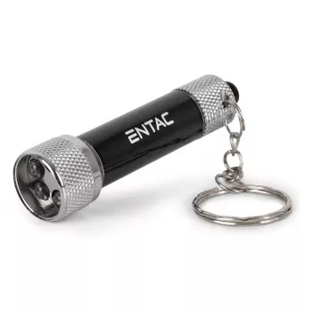 ENTAC 5 LED kulcstartó zseblámpa fekete