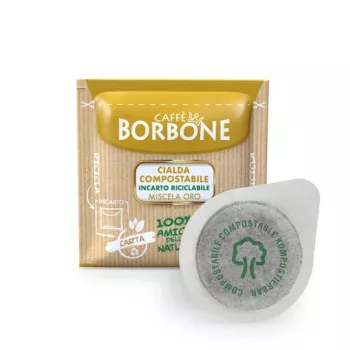 Caffè Borbone Miscela Oro 44mm ESE rendszerű kávékapszula 100 darabos csomag 7,2g egyenként