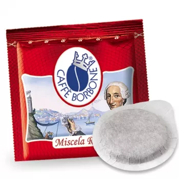 Caffè Borbone Miscela Rossa 44mm ESE kávépárna 50-es csomag, egyenként 7,2 g