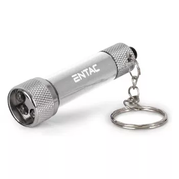ENTAC 5 LED kulcstartó zseblámpa ezüst