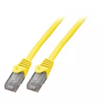 EFB Elektronik Cat.6 U/UTP patchkábel CCA 15m sárga