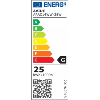 Avide halogén izzó 150lm 25W E14 meleg fehér 3000K