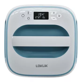 LOKLIK Easy Heat Press 25,5 x 25,5 cm farmerkék