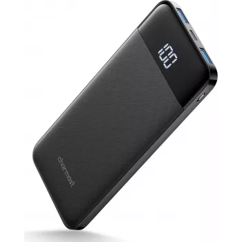 CHARMAST W1056 powerbank 10000mAh fekete