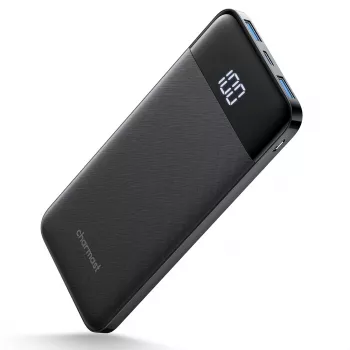 CHARMAST W1056 powerbank 10000mAh fekete