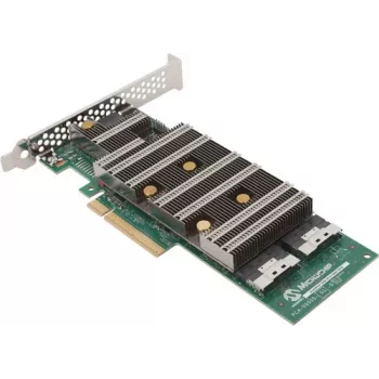 Microchip Adaptec SmartRAID 3258-16i/e 8GB SAS/NVMe 16 port PCIe x8 24 Gbps Low Profile RAID vezérlő