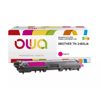 Armor OWA kompatibilis tonerpatron magenta extra nagy hozam Brother TN248XLM