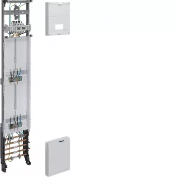 Hager universZ komplett mérőtábla 2 ZP 1 mező 1350mm NRW SH MV N-Sachsen (ZH53X3T)