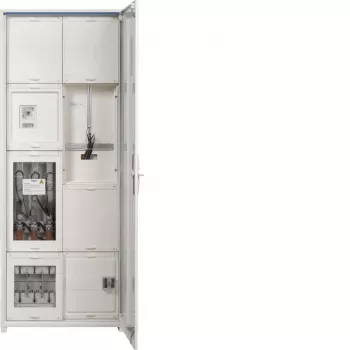 Hager universZ FP92W8N transzformátor mérőszekrény 1400x550x205 mm fali IP44 fehér