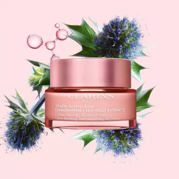 CLARINS Multi-Active Glow Boosting ráncfeltöltő nappali krém száraz bőrre 50ml