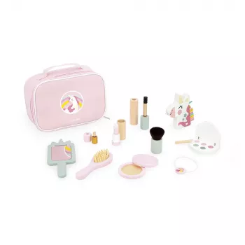 Janod Little Miss Unicorn szépségszalon játékszett 10 kiegészítővel 3+