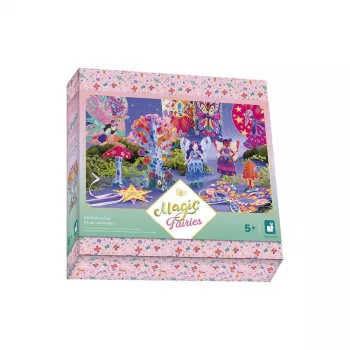 Janod Multi-Activity kreatív készlet 11 dísz Magic Fairies 5+