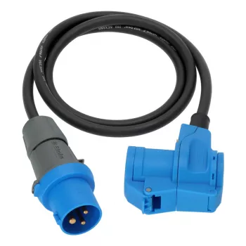 Brennenstuhl CEE adapterkábel 230V 16A 1,5m H07RN-F 3G2.5 fekete