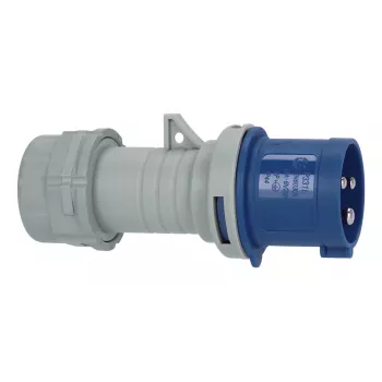 Brennenstuhl CEE-dugó 230V 16A IP44 kék 3 pólusú egyenes dugó