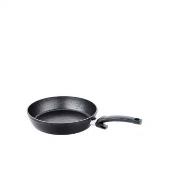 Fissler Adamant Comfort 28cm serpenyő, alumínium, tapadásmentes, indukciós, fekete/ezüst