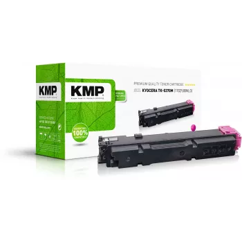 KMP toner Kyocera TK-5370M bíbor újragyártott 5000 oldal PA3500/MA3500 sorozat