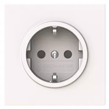 Busch-Jaeger SCHUKO dugaszolóaljzat 20 EUCB-44G Safety+ alpinfehér future® linear