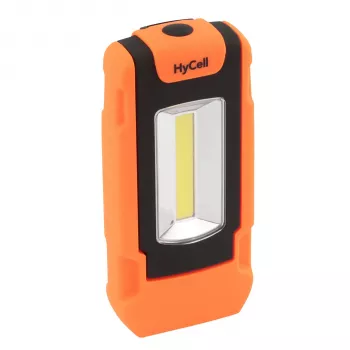 HyCell COB LED munkalámpa fekete/narancssárga
