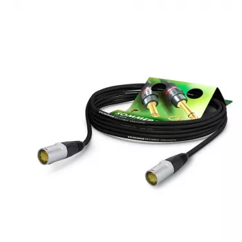 Sommer Cable SC-Mercator CAT.7 PUR hálózati kábel, 8 x 0,14 mm², RJ45-RJ45, NEUTRIK, fekete, 5 m (P7NE-0500-SW)