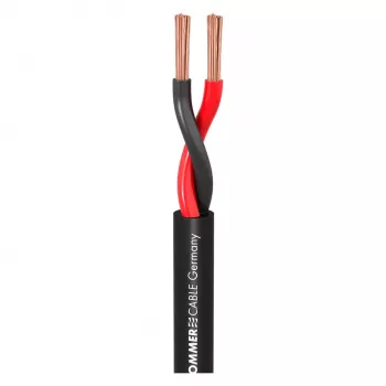 Sommer Cable 440-0051 Meridian Mobile SP240 2 x 4,0 mm² hangszórókábel - fekete - méterárú