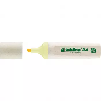 EDDING EcoLine 24 szövegkiemelő pasztell sárga