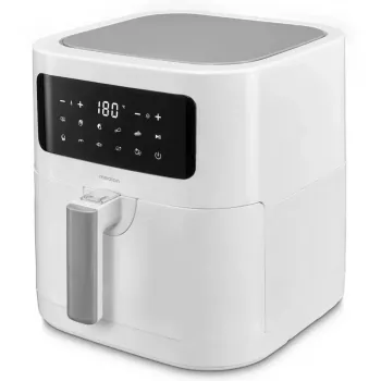 MEDION Air Fryer Life MD 11740 E40 XL (mattfehér, 2150 W, 5,2 L kosár)