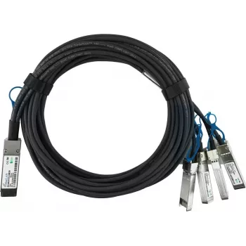 BlueLAN kompatibilis NVIDIA 980-9I48S-00C02A passzív Direct Attach breakout kábel, 100GBASE-CR4 QSFP28–4x25GBASE-CR SFP28, 3 m, AWG26