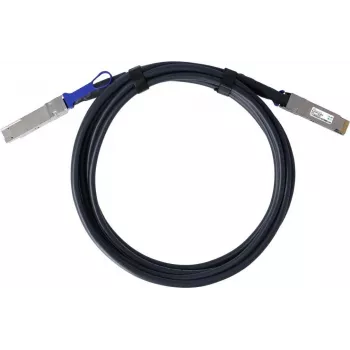BlueLAN BL292901X1M26 QSFP-DD Direct Attach kábel, 400GBASE-CR4, passzív Twinax, 1 m, 26 AWG, kompatibilis HPE M-Series R8M45A-val