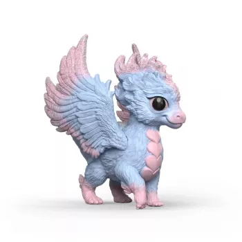 Schleich Bayala Baby Crystal Dragon játékfigura