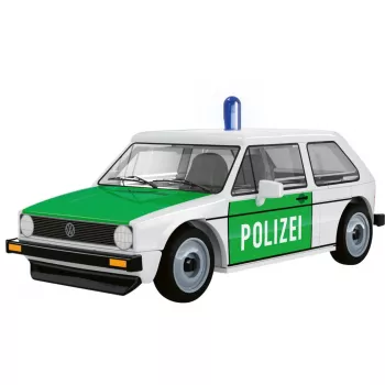 COBI 24642 Volkswagen Golf (1974) rendőr építőkészlet, 1:35, fehér