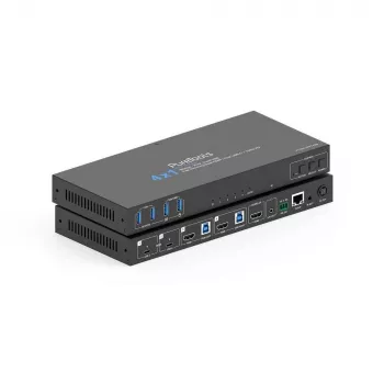 PureLink 4x1 USB-C HDMI 48G KVM kapcsoló
