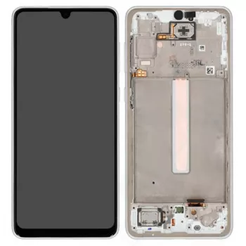 Samsung Galaxy A33 5G LCD kijelzőegység fehér (GH82-28143B)