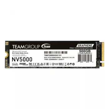 Team Group NV5000 500 GB M.2 PCIe Gen4 x4 NVMe SSD - 4500 MB/s olvasás