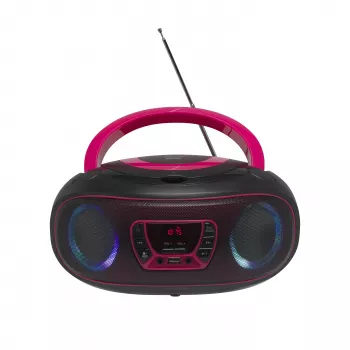 DENVER TCL-212BT hordozható boombox rózsaszín