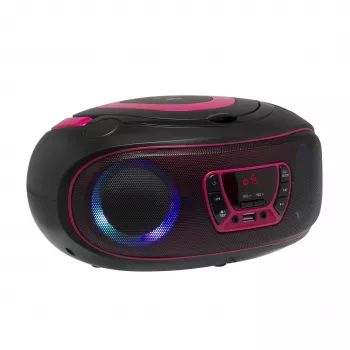 DENVER TCL-212BT hordozható boombox rózsaszín