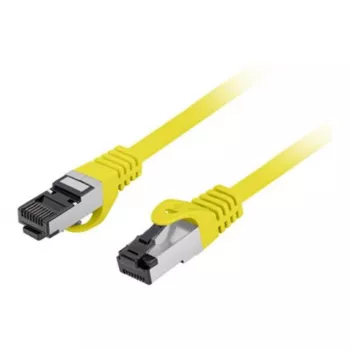 Lanberg patchkábel S/FTP Cat.8.1 2m LSZH CU sárga Fluke tesztelt