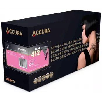 Accura kompatibilis tonerpatron fekete OKI 45807102 High Yield