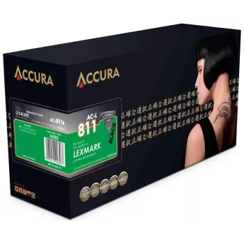 ACCURA kompatibilis tonerpatron Lexmark 52D0XA0 fekete extra nagy kapacitás 20 000 oldal