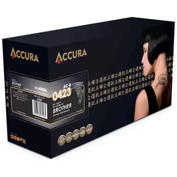 Accura kompatibilis tonerpatron Brother TN-423BK fekete, nagy kapacitás