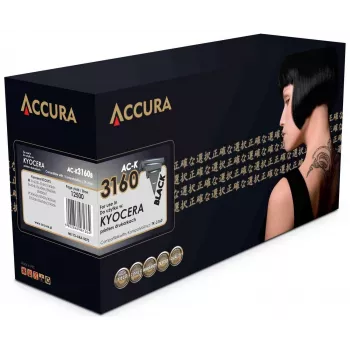 ACCURA kompatibilis tonerpatron Kyocera TK-3160-hoz (fekete, nagy kapacitás)