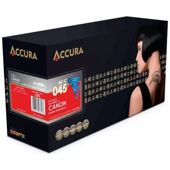 ACCURA utángyártott tonerpatron Canon CRG-045HC nagy kapacitás cián