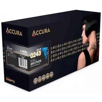 ACCURA kompatibilis tonerpatron Brother TN-243C cián